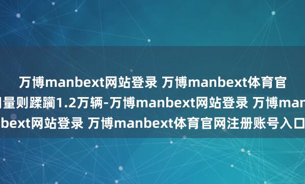 万博manbext网站登录 万博manbext体育官网注册账号入口7月委用量则蹂躏1.2万辆-万博manbext网站登录 万博manbext体育官网注册账号入口
